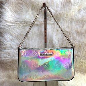 MK JET SET CHAIN "MD ZIP POUCHETTE"